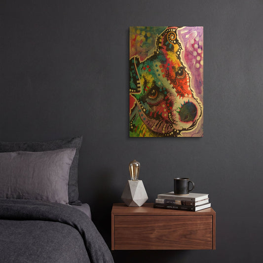 'Dreamy Jack' By Dean Russo Gold Metal Wall Art