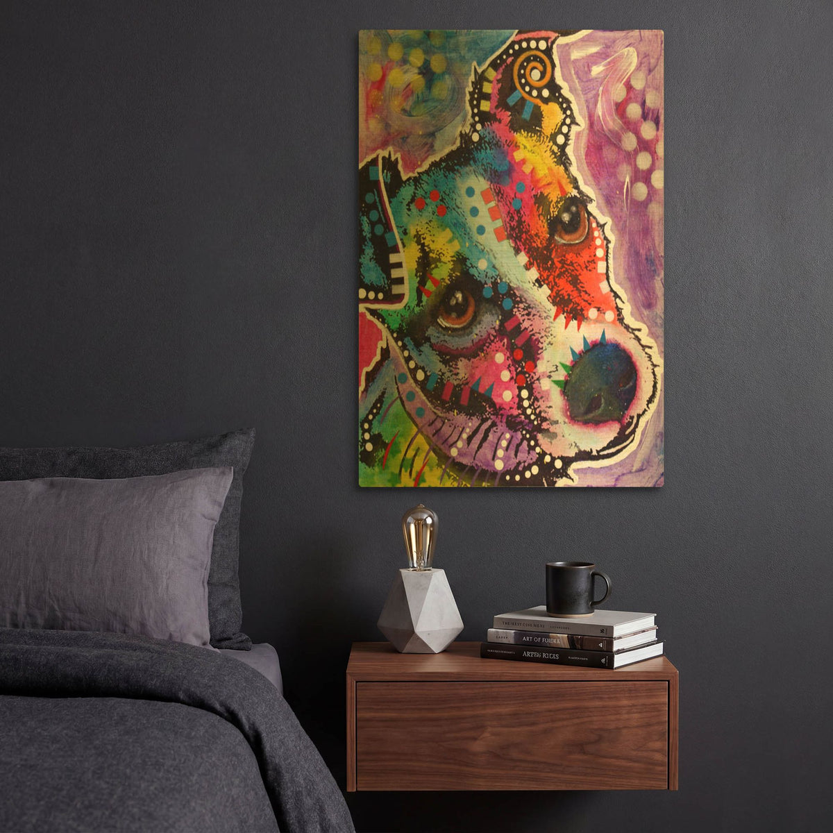 'Dreamy Jack' By Dean Russo Gold Metal Wall Art