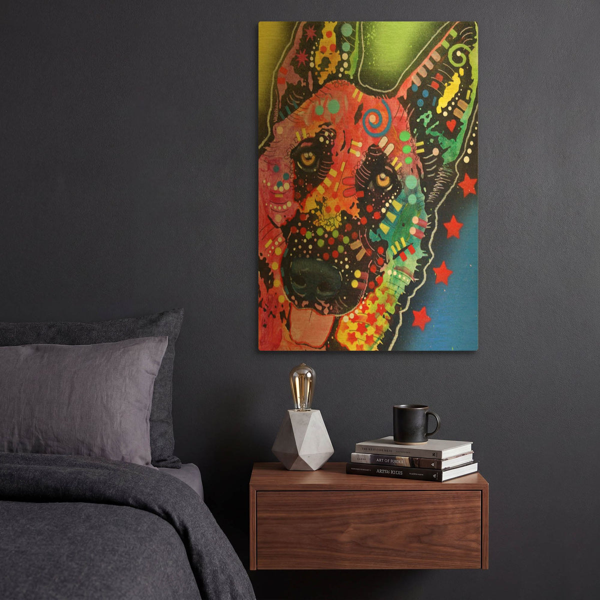 'Jackson' By Dean Russo Gold Metal Wall Art