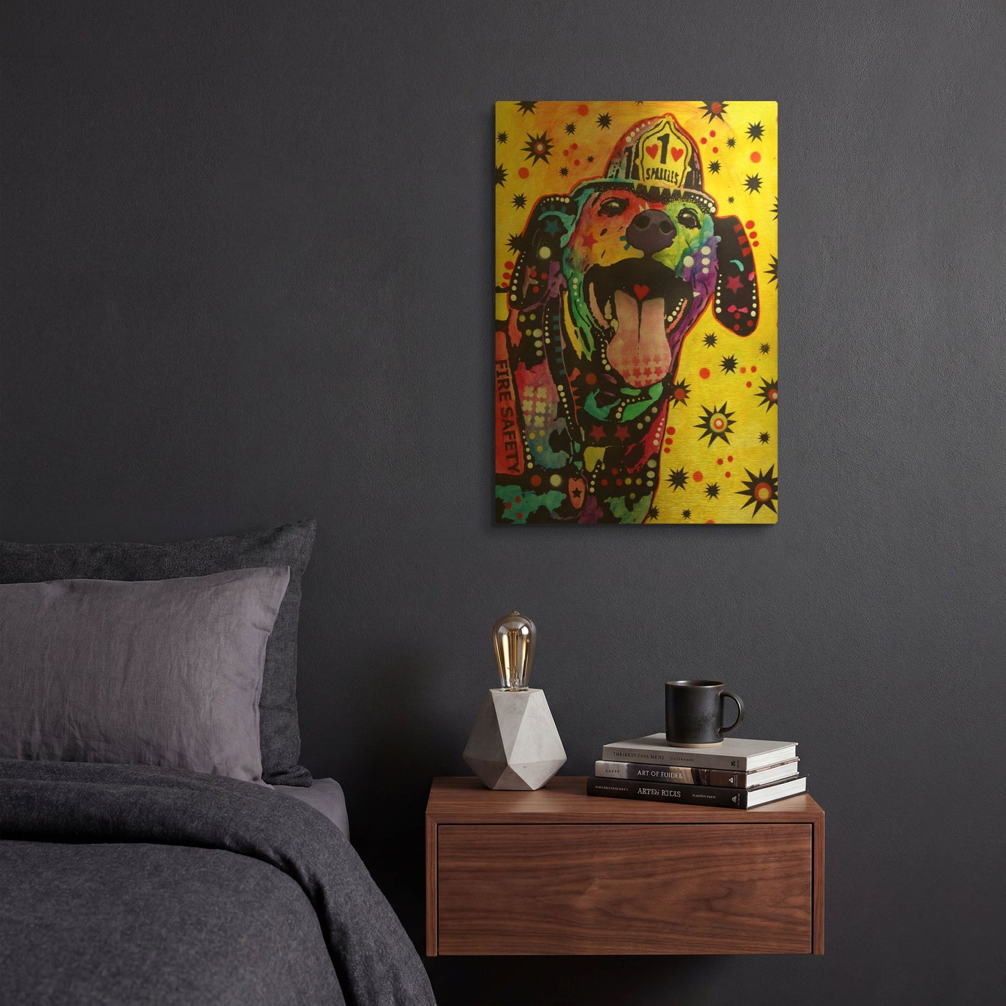 'Sparkles' By Dean Russo Gold Metal Wall Art