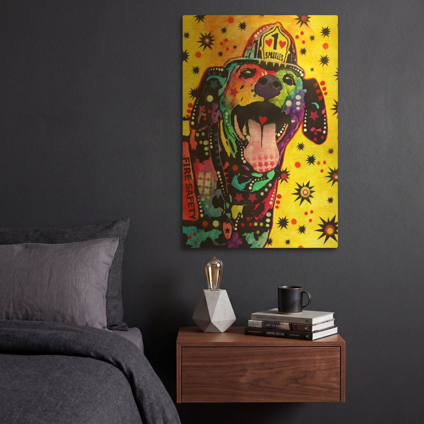 'Sparkles' By Dean Russo Gold Metal Wall Art