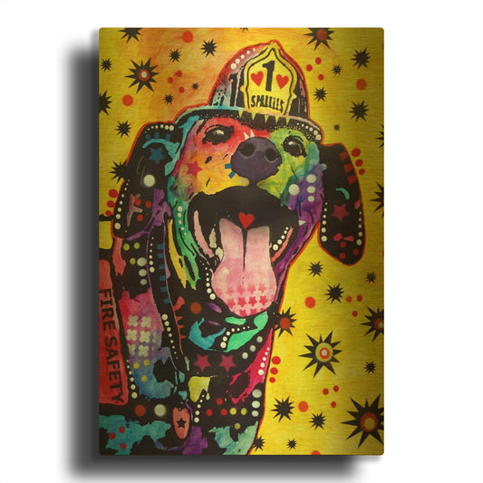 'Sparkles' By Dean Russo Gold Metal Wall Art