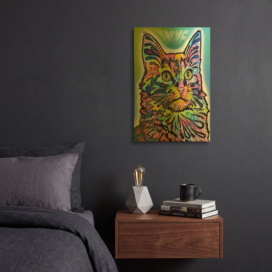 'Angora' By Dean Russo Gold Metal Wall Art
