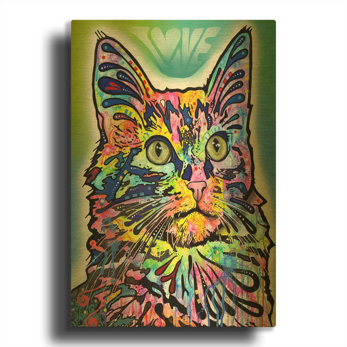 'Angora' By Dean Russo Gold Metal Wall Art