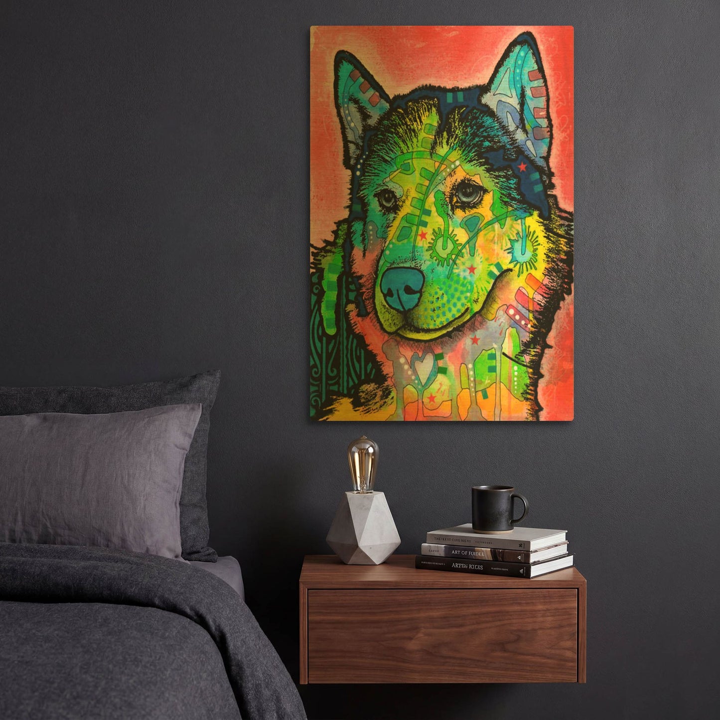 'Siberian Front' By Dean Russo Gold Metal Wall Art