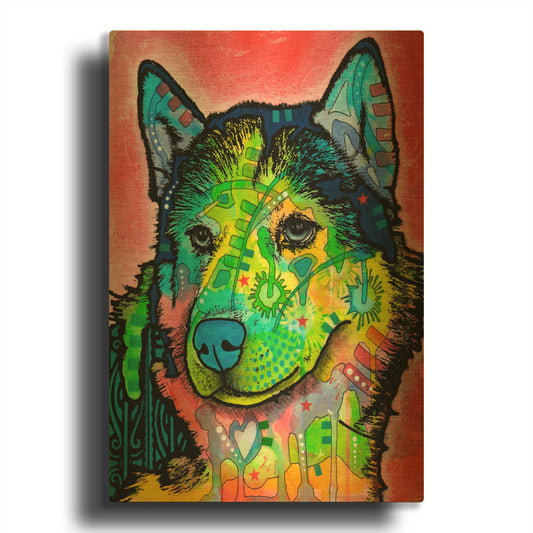 'Siberian Front' By Dean Russo Gold Metal Wall Art