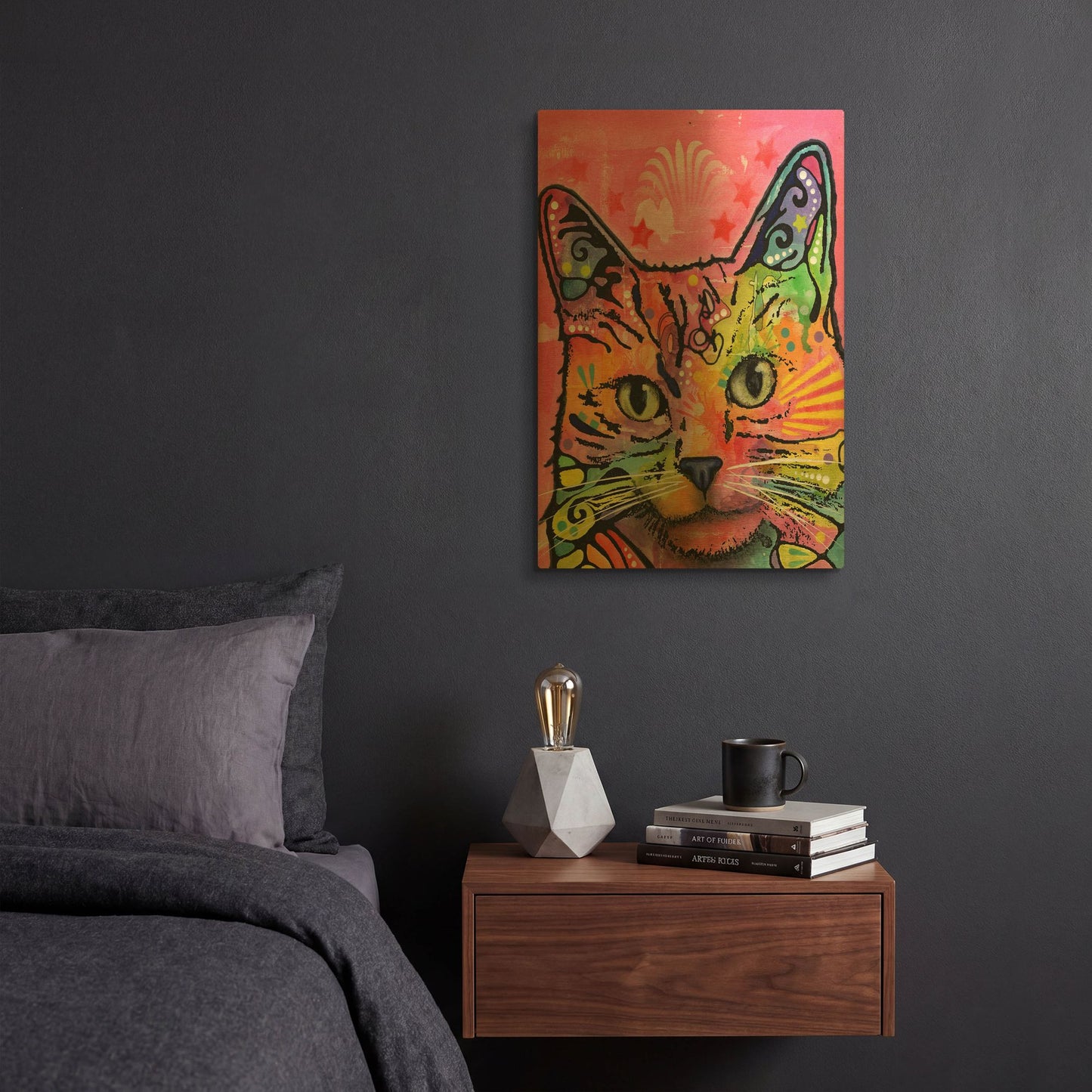 'Beast' By Dean Russo Gold Metal Wall Art