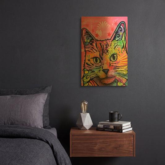 'Beast' By Dean Russo Gold Metal Wall Art