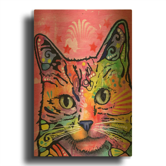 'Beast' By Dean Russo Gold Metal Wall Art