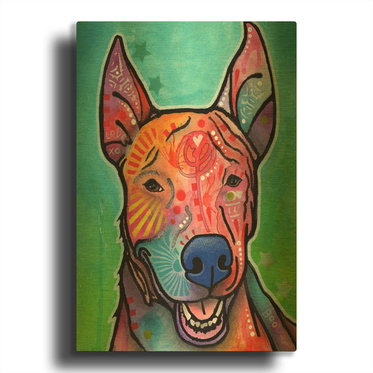 'Boo' By Dean Russo Gold Metal Wall Art