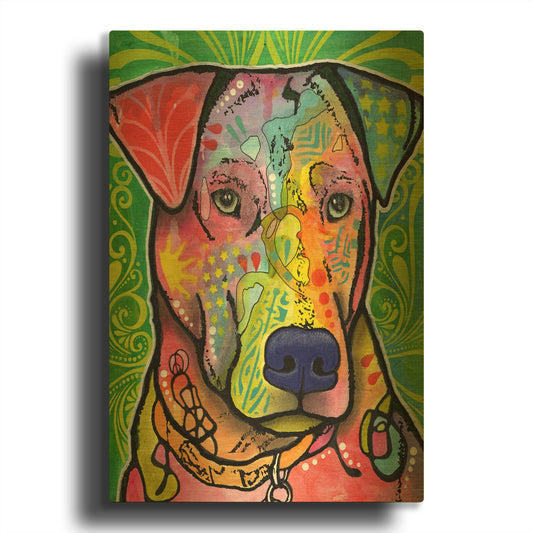 'Cursio' By Dean Russo Gold Metal Wall Art