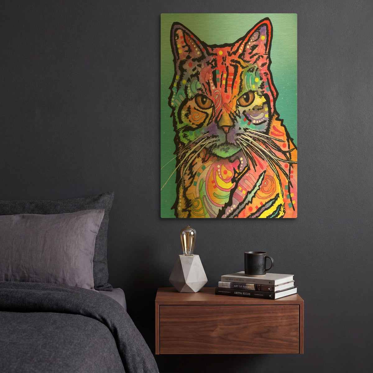 'Jones' By Dean Russo Gold Metal Wall Art