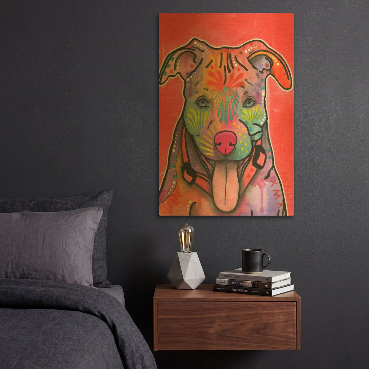 'Knipp' By Dean Russo Gold Metal Wall Art