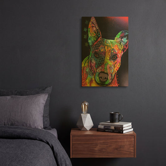 'Roxy' By Dean Russo Gold Metal Wall Art
