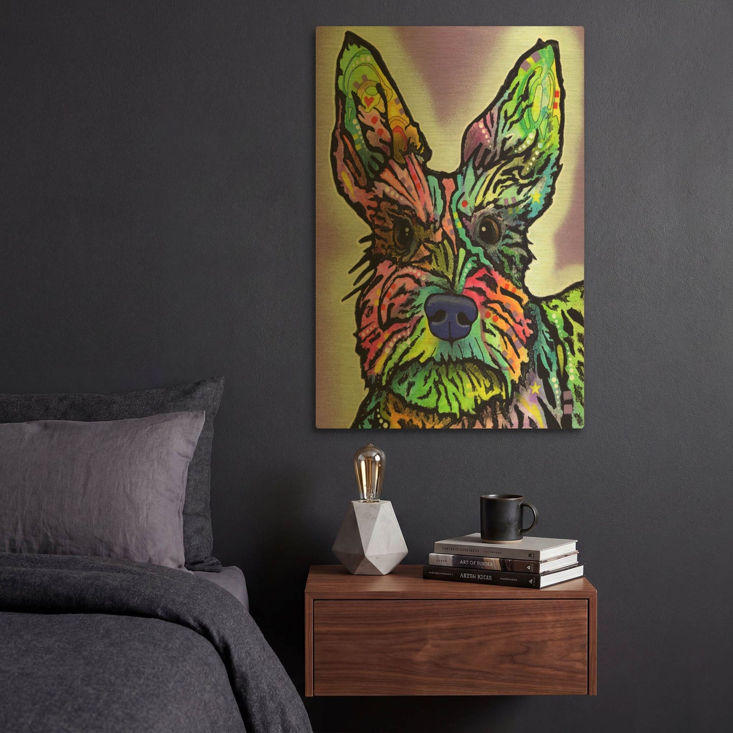 'Stella' By Dean Russo Gold Metal Wall Art