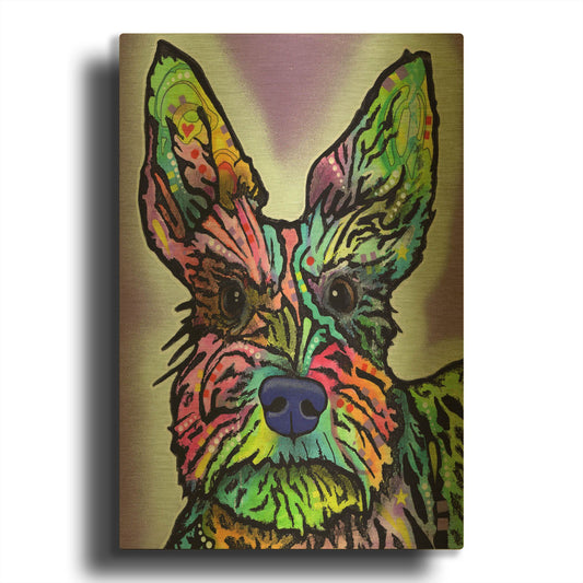'Stella' By Dean Russo Gold Metal Wall Art