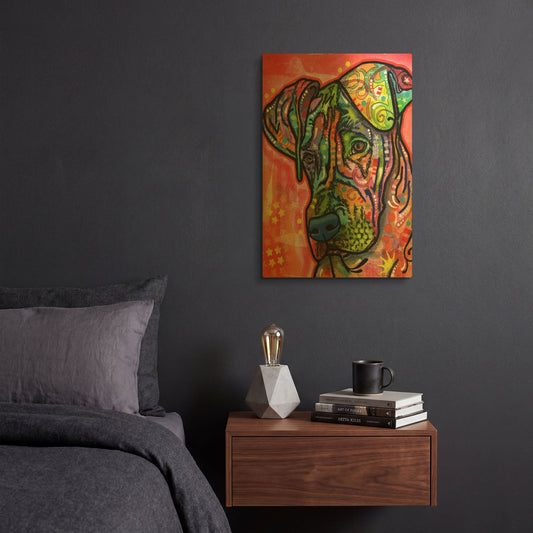 'Zen' By Dean Russo Gold Metal Wall Art