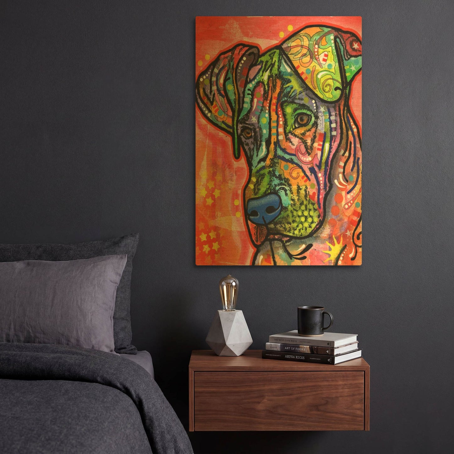 'Zen' By Dean Russo Gold Metal Wall Art