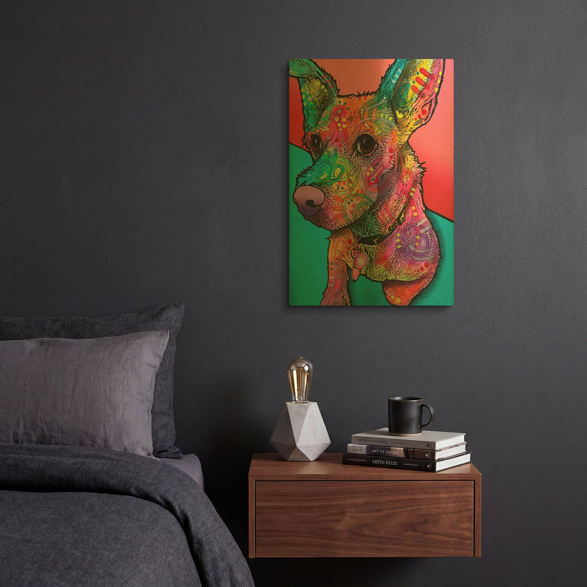 'Jack' By Dean Russo Gold Metal Wall Art