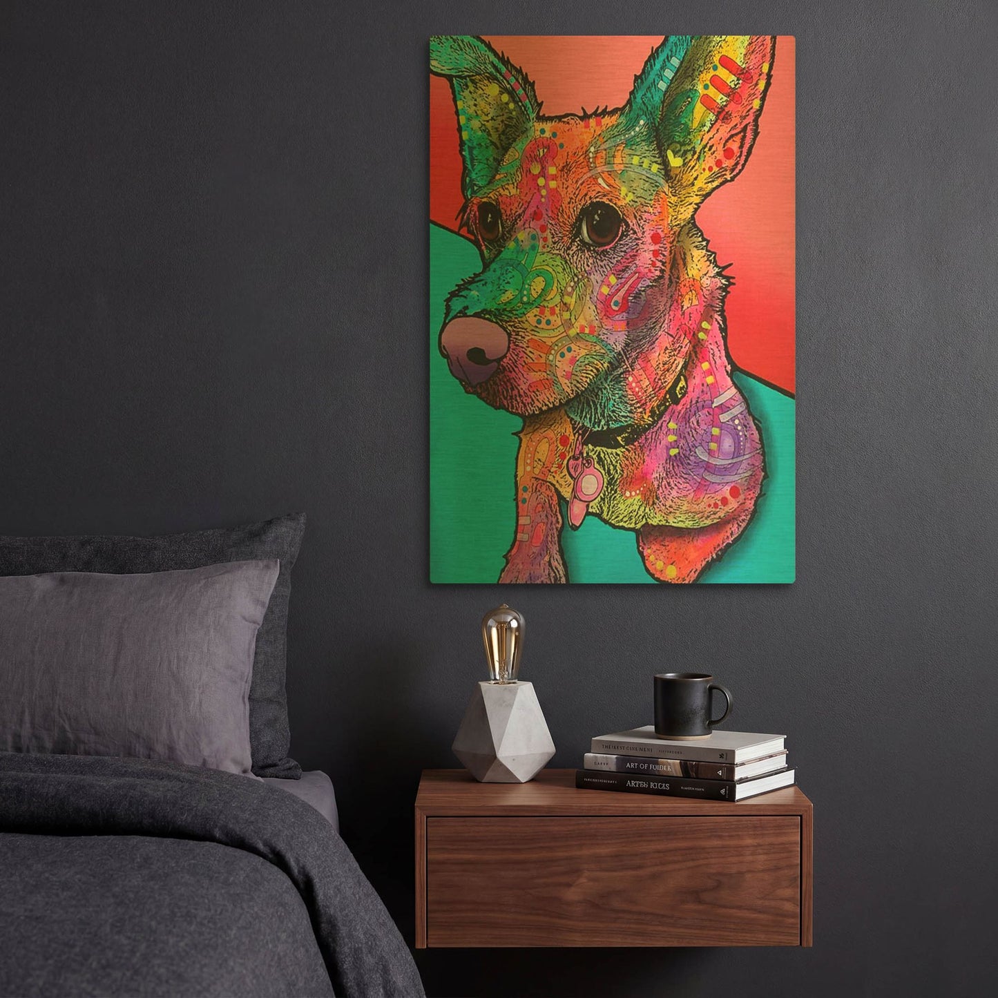 'Jack' By Dean Russo Gold Metal Wall Art