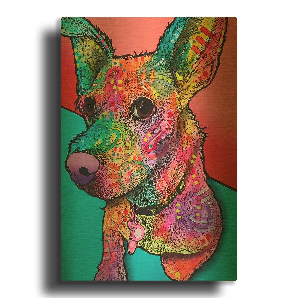 'Jack' By Dean Russo Gold Metal Wall Art