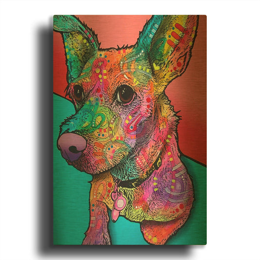 'Jack' By Dean Russo Gold Metal Wall Art