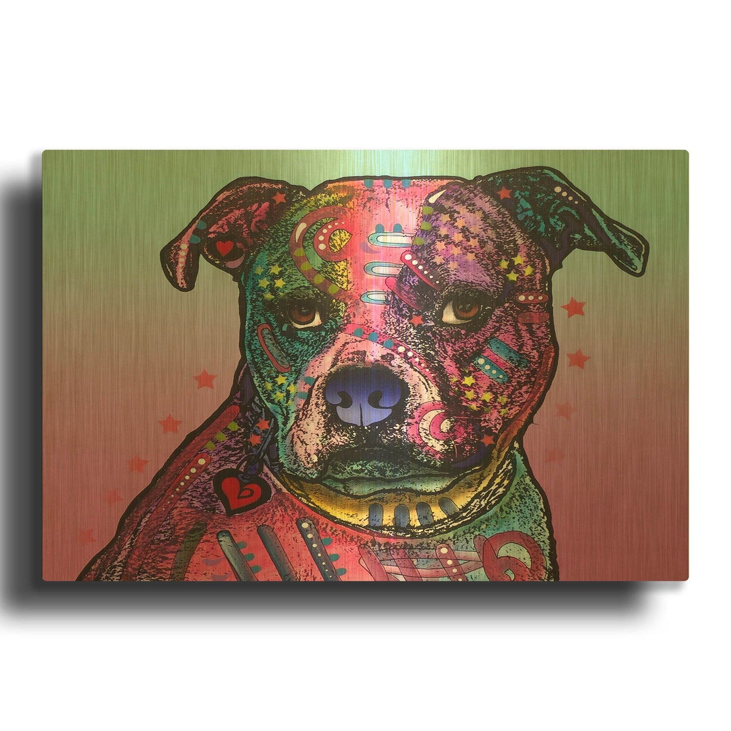 'Melt My Heart' By Dean Russo Gold Metal Wall Art