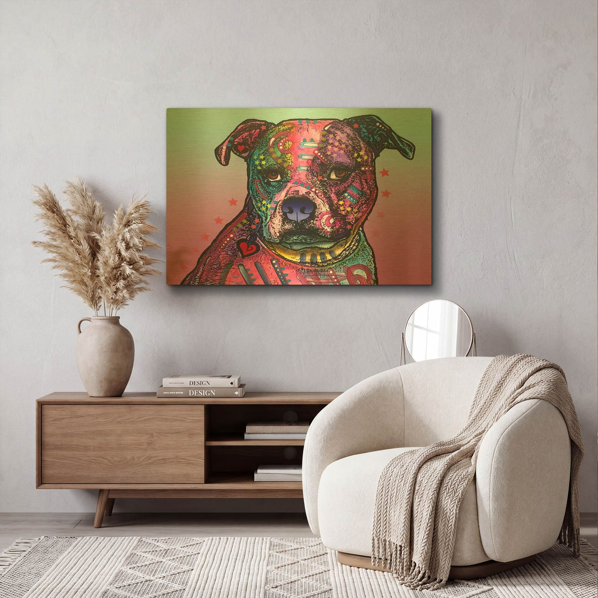 'Melt My Heart' By Dean Russo Gold Metal Wall Art