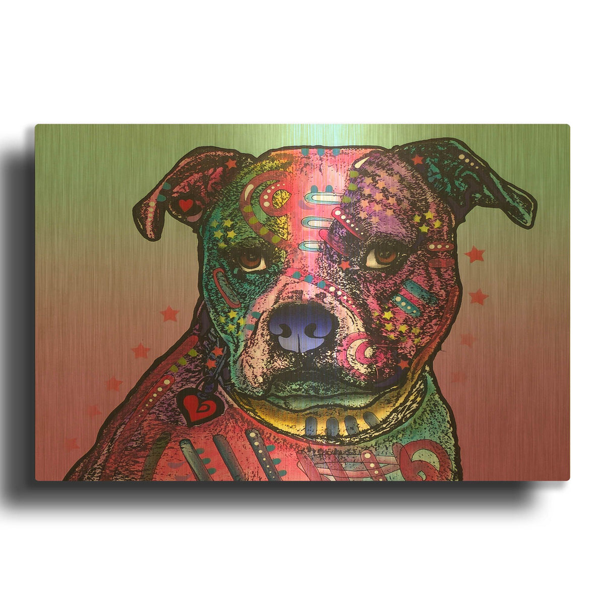'Melt My Heart' By Dean Russo Gold Metal Wall Art