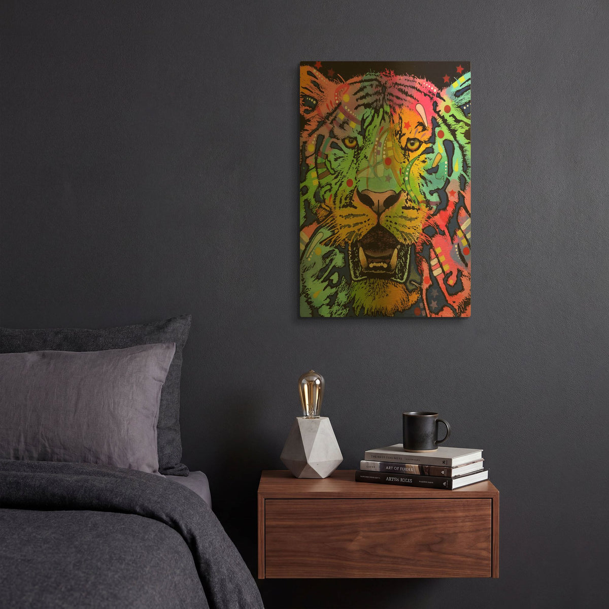 'Wild' By Dean Russo Gold Metal Wall Art