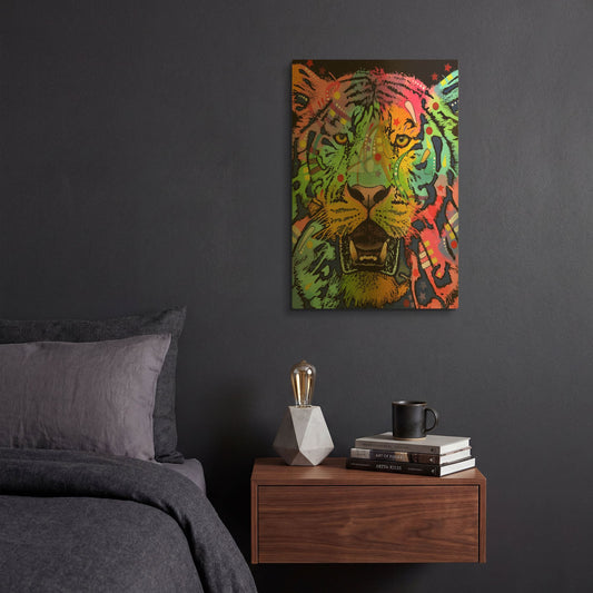 'Wild' By Dean Russo Gold Metal Wall Art