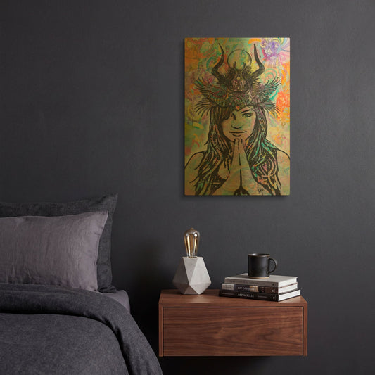 'Dissident' By Dean Russo Gold Metal Wall Art