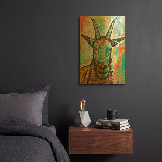 'Look Who Smiling Now' By Dean Russo Gold Metal Wall Art