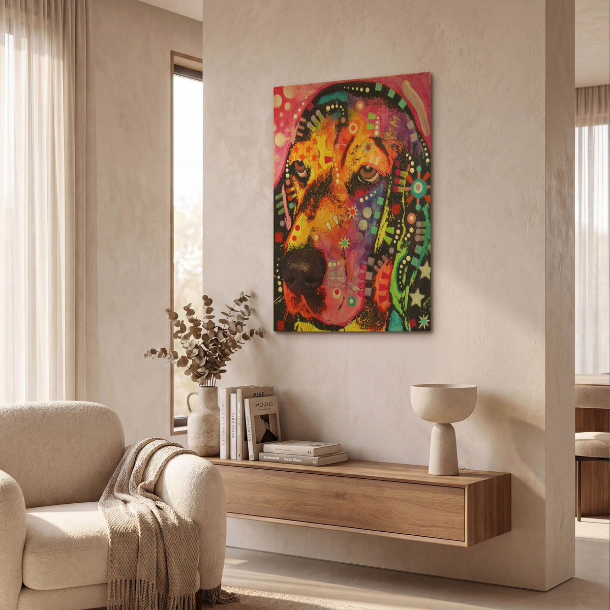 'Blossom' By Dean Russo Gold Metal Wall Art