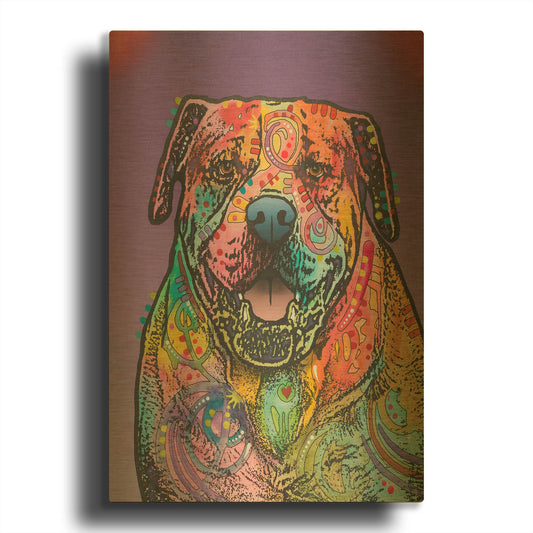 'Biddie' By Dean Russo Gold Metal Wall Art