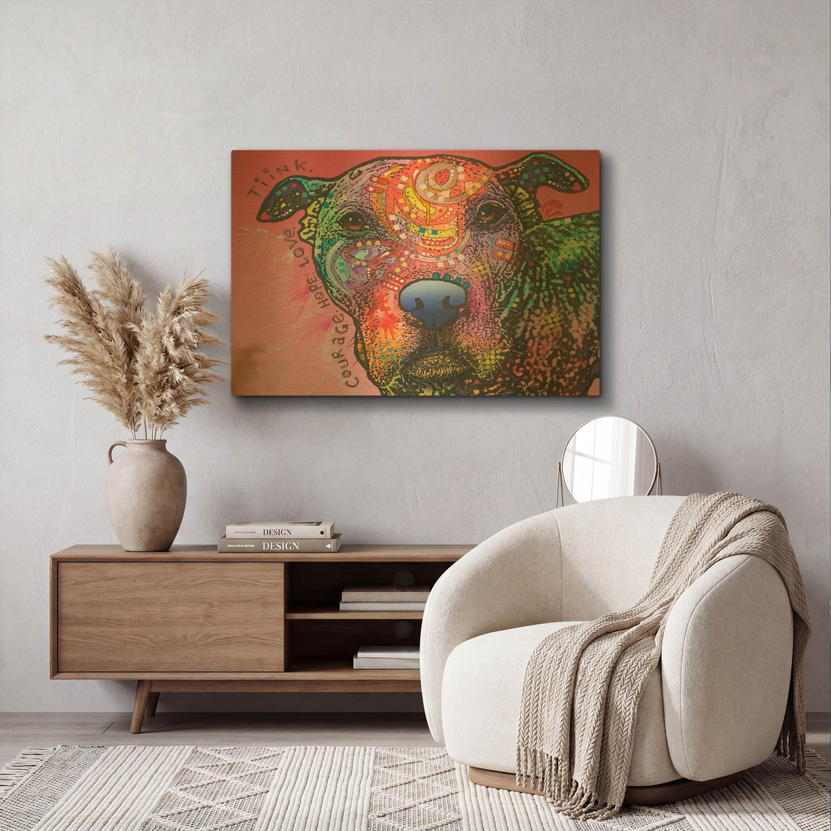 'Tinkerbell' By Dean Russo Gold Metal Wall Art