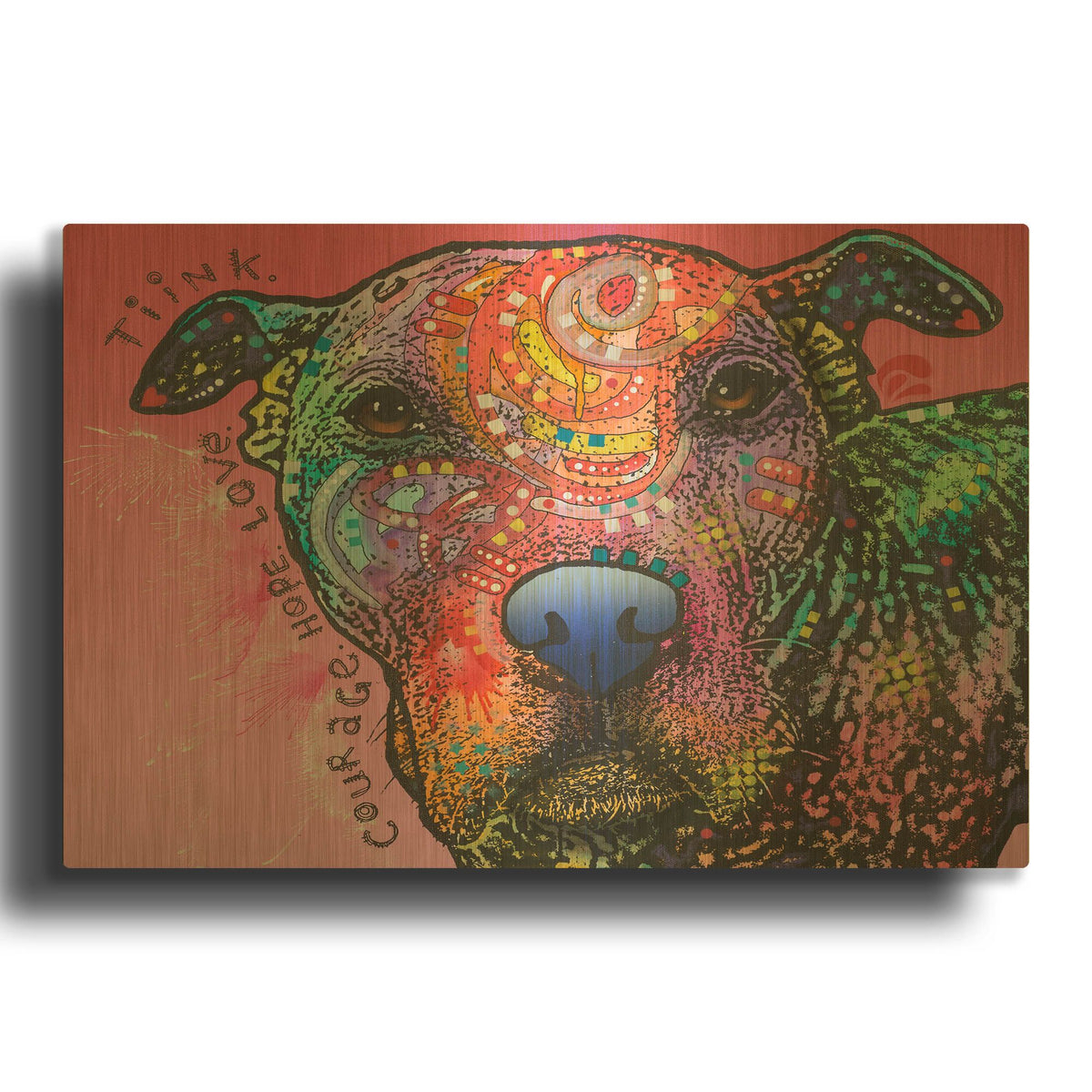 'Tinkerbell' By Dean Russo Gold Metal Wall Art