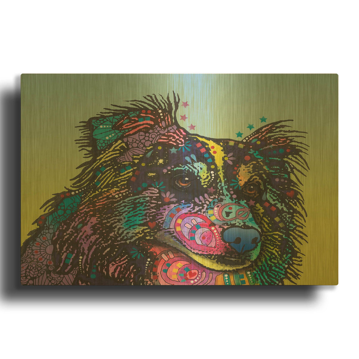 'Libby' By Dean Russo Gold Metal Wall Art