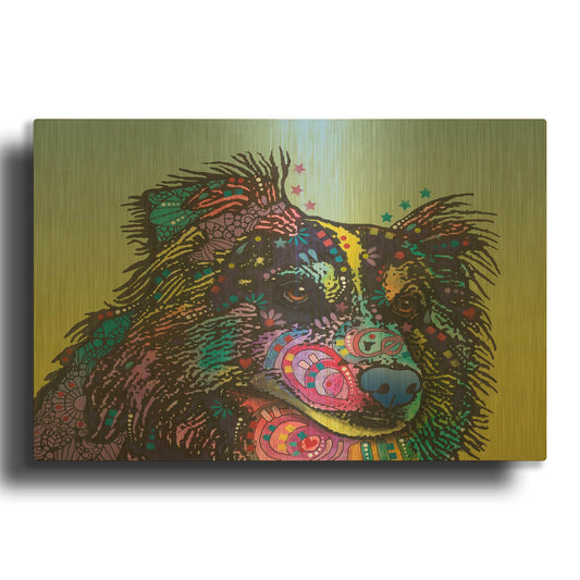 'Libby' By Dean Russo Gold Metal Wall Art