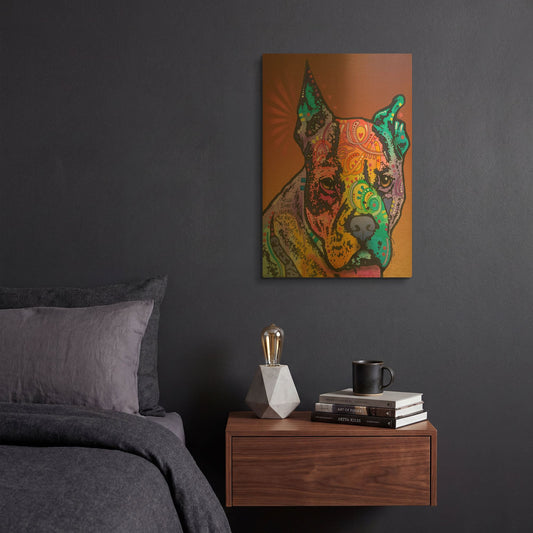 'Priya' By Dean Russo Gold Metal Wall Art