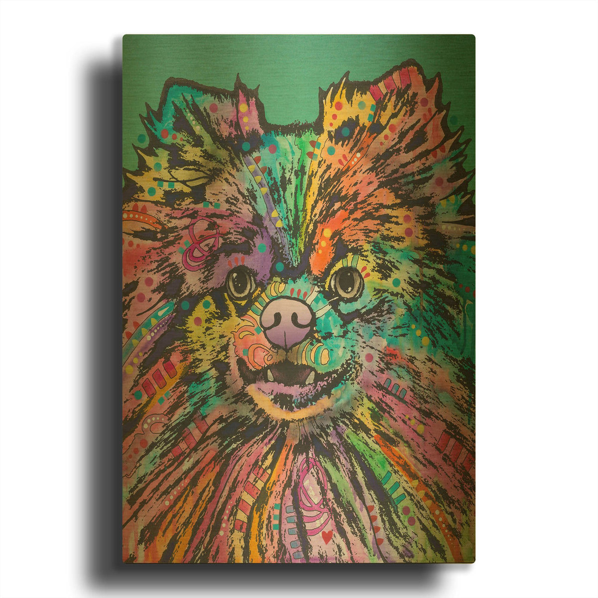 'Gus' By Dean Russo Gold Metal Wall Art