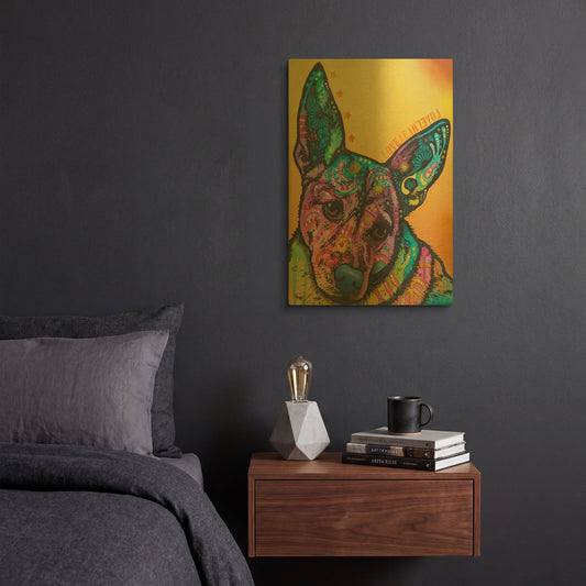 'Tink' By Dean Russo Gold Metal Wall Art