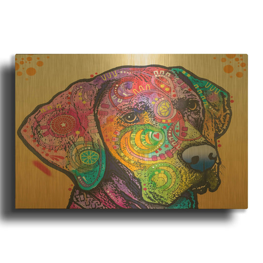'Samson' By Dean Russo Gold Metal Wall Art