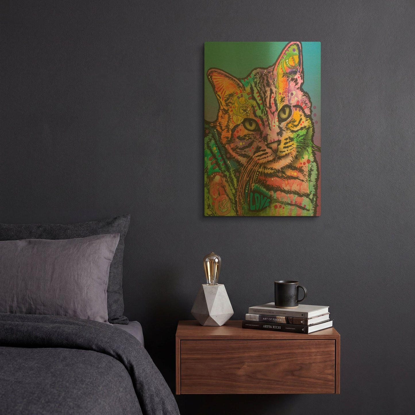'Tigger' By Dean Russo Gold Metal Wall Art