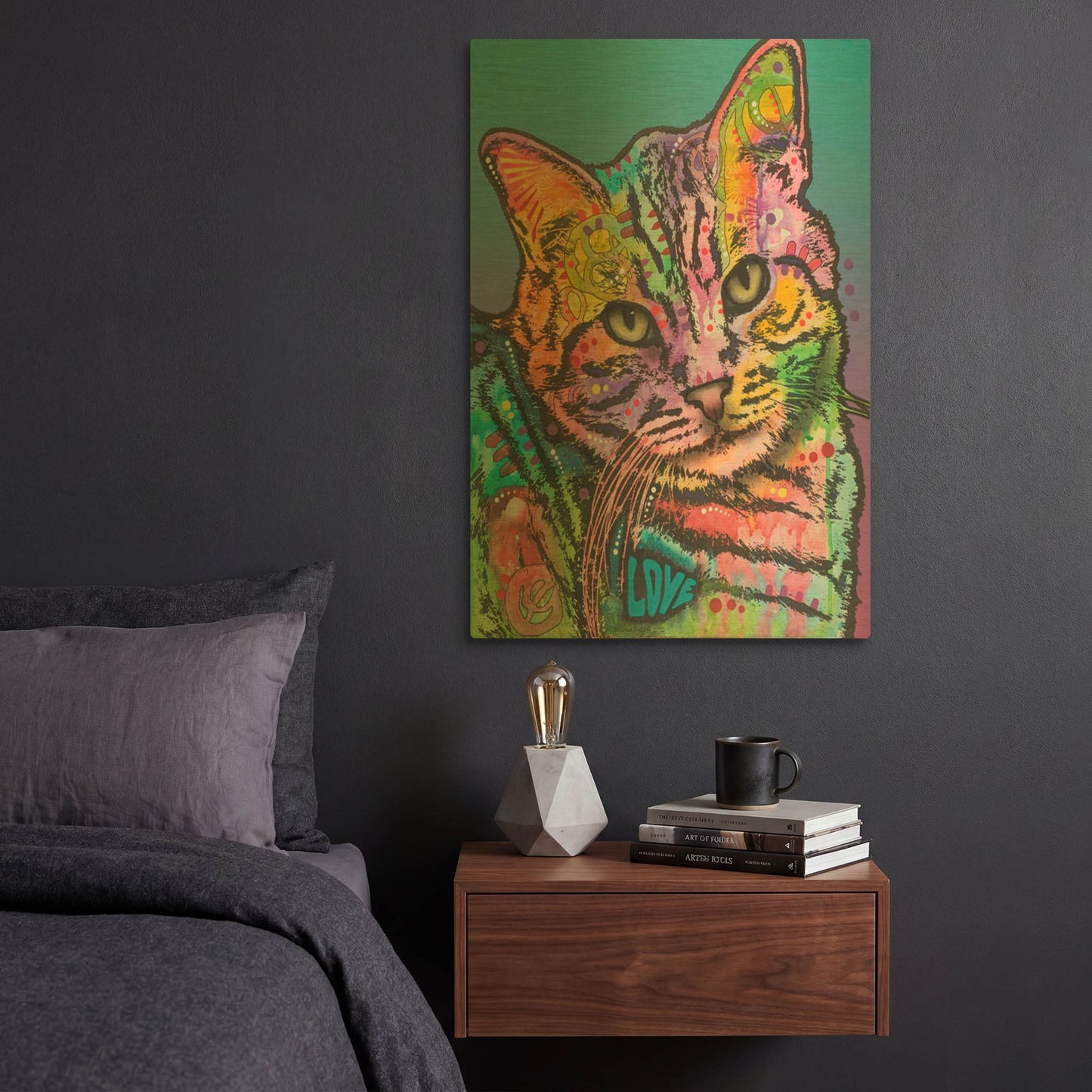 'Tigger' By Dean Russo Gold Metal Wall Art
