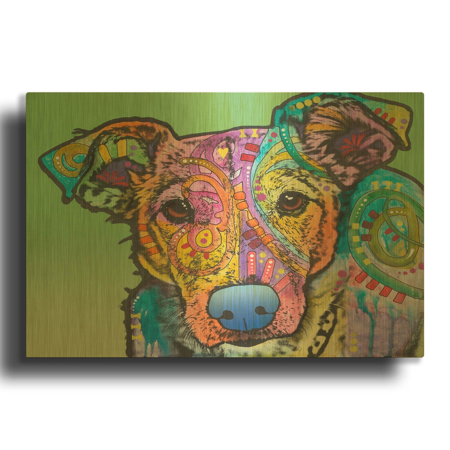 'Fina Custom' By Dean Russo Gold Metal Wall Art