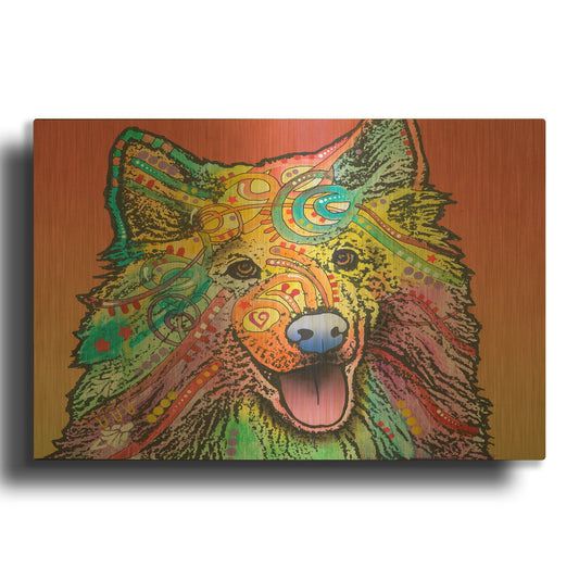 'Storm' By Dean Russo Gold Metal Wall Art