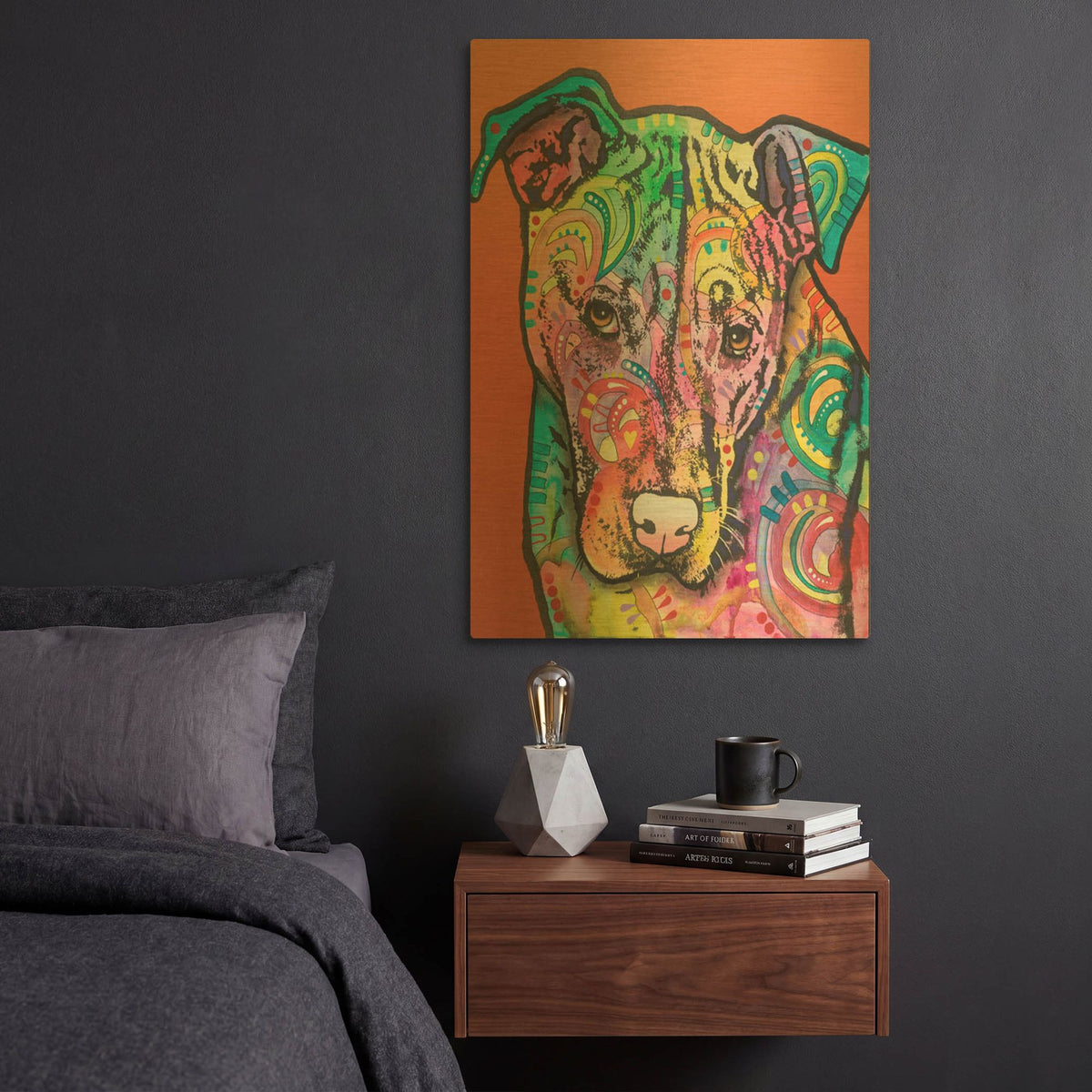 'Sweetie Pie' By Dean Russo Gold Metal Wall Art