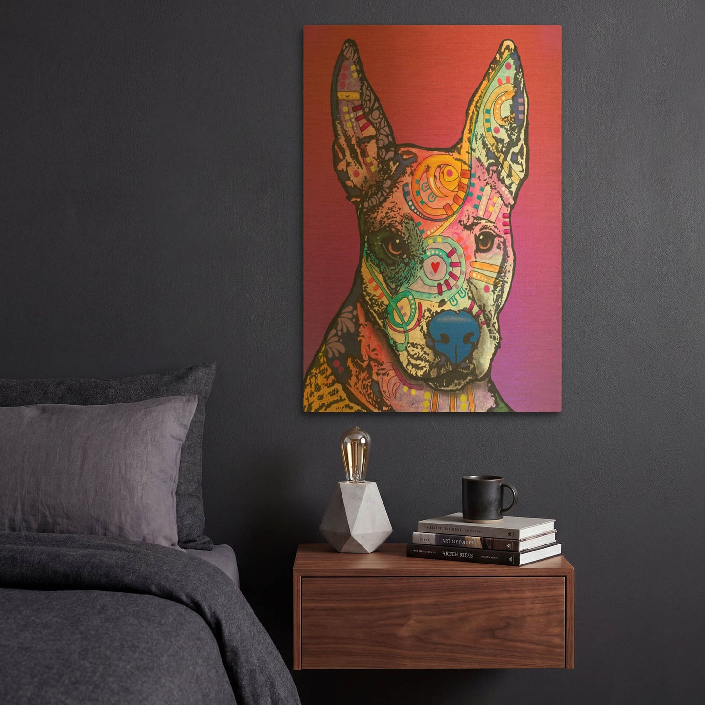 'Annabelle Custom 003' By Dean Russo Gold Metal Wall Art