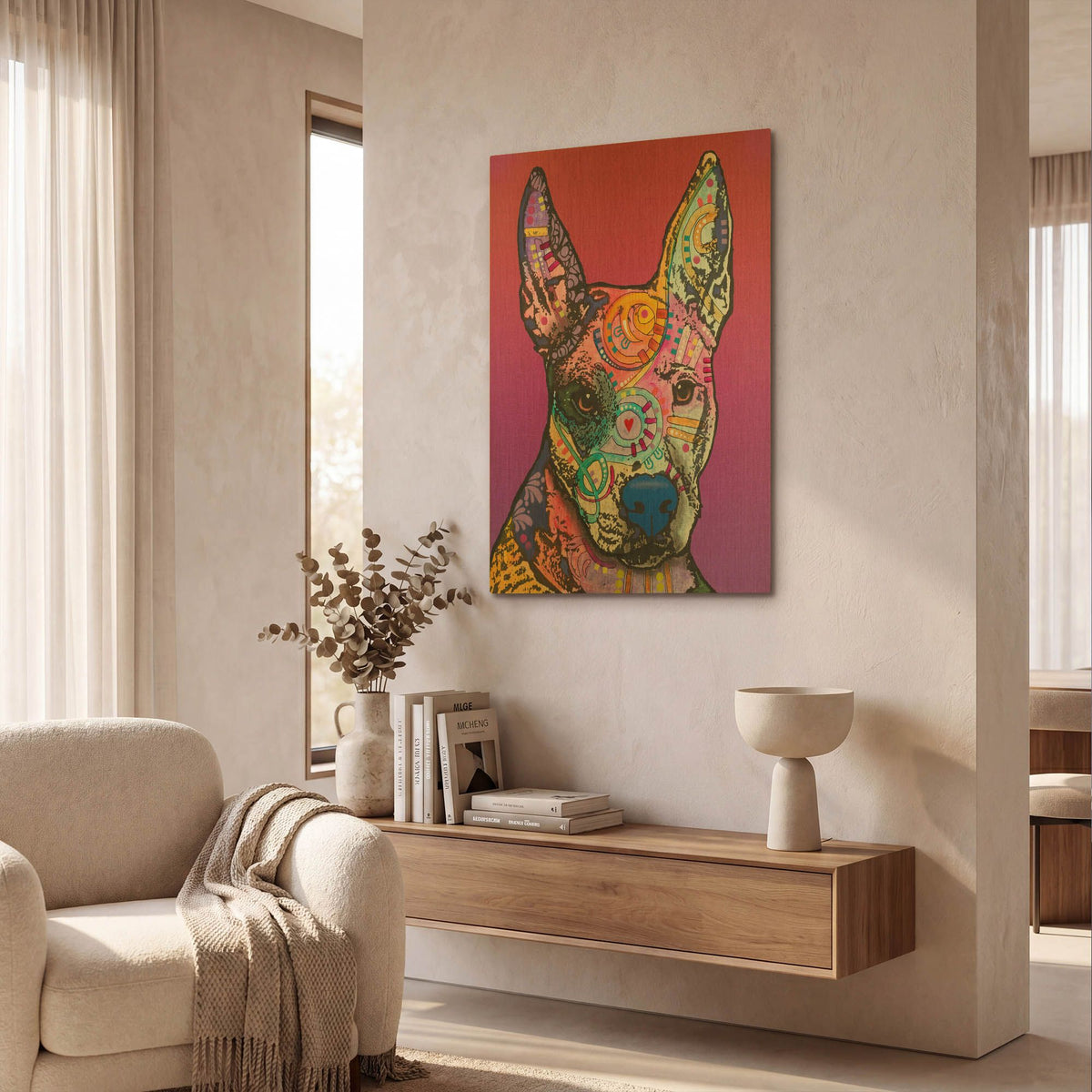 'Annabelle Custom 003' By Dean Russo Gold Metal Wall Art